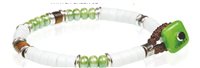 Bracciale Gerba Uomo Winter White & Green in Argento WG03 - WG03